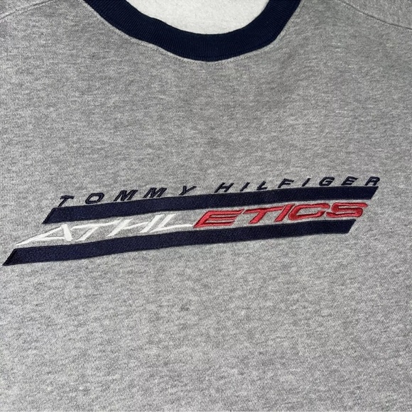 Men’s vintage Tommy Hilfiger Athletics vest sweatshirt size XXL. - Picture 2 of 6